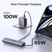 UGREEN 9-in-1 USB C Multi-function Dock 4K 60Hz HDMI 5Gbps USB-C USB-A Data Port Hub Docking Station Laptop MacBook (15375) Ugreen