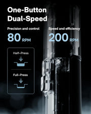 HOTO PixelDrive Cordless Screwdriver Set – Smart Display, 6 Torque Settings, 30 Bits (QWLSD014/HTE0033GL)