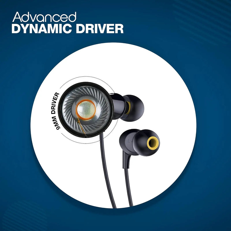 Infinity WYND 300 Wired Headset  (Black, In the Ear) Infinity