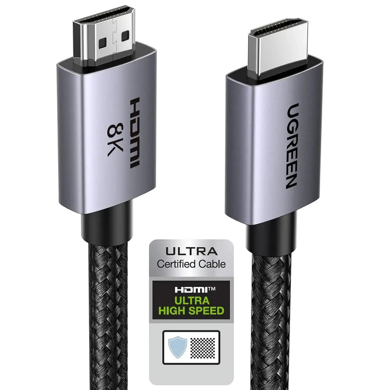 UGREEN HDMI 2.1 Cable 5M 8K 60Hz 4K 240Hz 165Hz 144Hz 120Hz 48Gbps High Speed UHD eARC HDR HDCP Dolby Vision VRR (35376) Ugreen