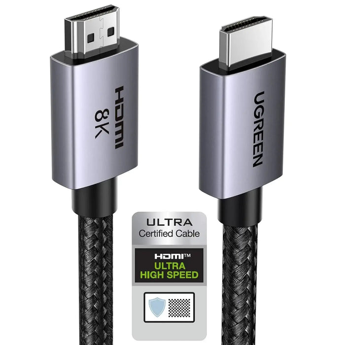 UGREEN HDMI 2.1 Cable 5M 8K 60Hz 4K 240Hz 165Hz 144Hz 120Hz 48Gbps High Speed UHD eARC HDR HDCP Dolby Vision VRR (35376) Ugreen