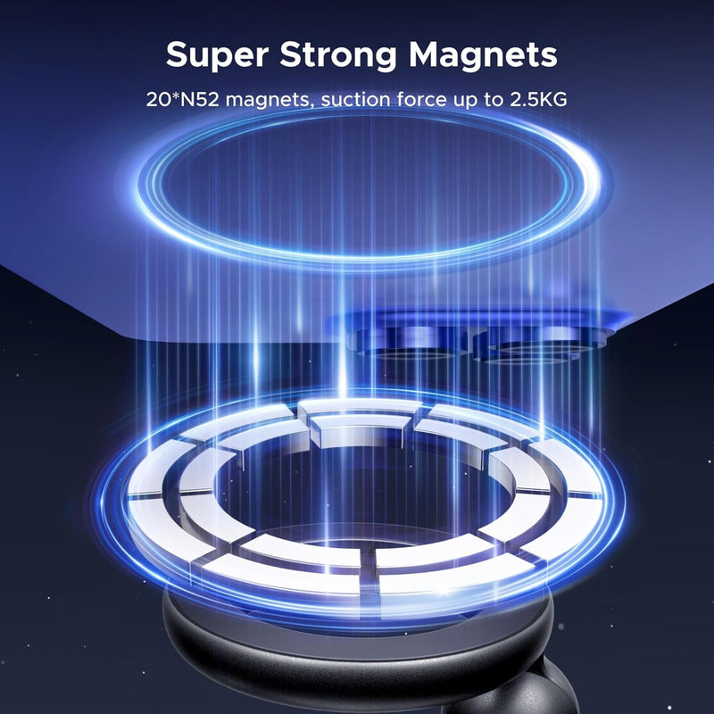 UGREEN LP923 65185 MagSafe-compatible car phone mount super strong magnets