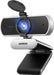 UGREEN 2K Webcam PC Ultra HD 1080P Streaming Camera Dual Microphone Autofocus Low Light USB Plug Play Computer Web Cam (75330) Ugreen