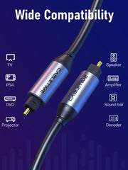 CABLETIME Toslink optical connector and installation guidance