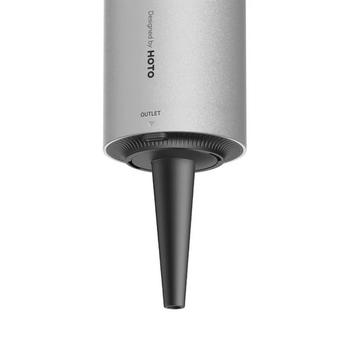 HOTO 4-in-1 Portable Mini Cordless Air Duster & Vacuum | Blow, Vacuum, Inflate & Deflate | Rechargeable High-Power Cleaner for Keyboard, Camera, Car & Home (HOE0018US-S / QWCXA001)