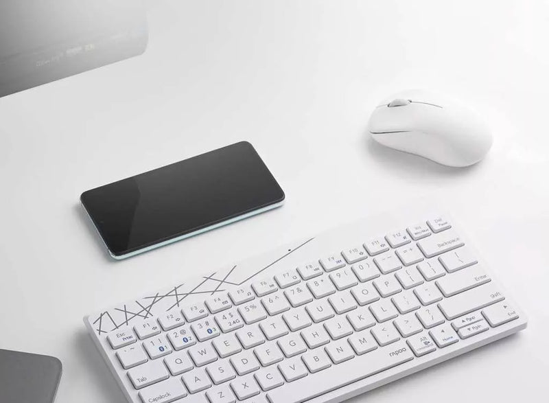 Rapoo 8000M Multi-mode Wireless Keyboard & Mouse Combo