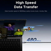 UGREEN 1Meter 100W Magnetic USB-C to USB-C PD Fast Charging Cable  (55517) TeckPot
