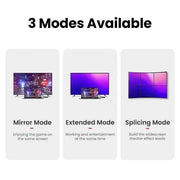 UGREEN DisplayPort 1.4 Cable 5M 8K 60Hz 4K 144Hz HDR High Speed DP to DP Male Gaming Monitor PC Laptop Graphics (80394) Ugreen