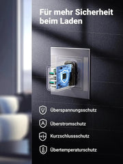 UGREEN 36W 2-Port USB Charger QC 3.0 Fast Charging Galaxy S10 S9 S8 A51 A50 Sony Xperia Redmi Note8 Huawei P30 (10216) Ugreen