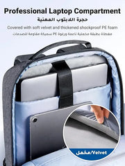 UGREEN B02 Laptop Backpack for 15.6″ | Durable Travel & Office Backpack – Water-Resistant 600D Oxford, Shock-Absorb Protection & Organized Compartments (90798) TeckPot