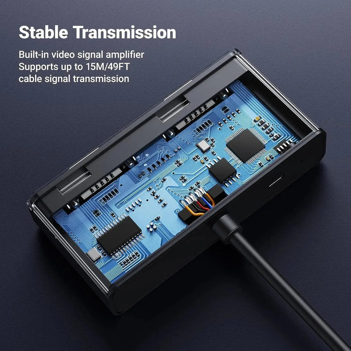 UGREEN VGA Splitter 1 In 2 Out Full HD 1080p Video Duplicator 1 VGA Input 2 VGA Outputs Monitor Projector HDTV PC Laptop 20918 Ugreen