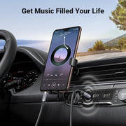 UGREEN 10648 1m braided 3.5mm 4-pole TRRS audio cable get music filling your life in the car