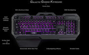 Cosmic Byte CB-GK-17 Galactic RGB Wired Gaming Keyboard With Aluminium Body-Black(Open Box) Cosmic Byte