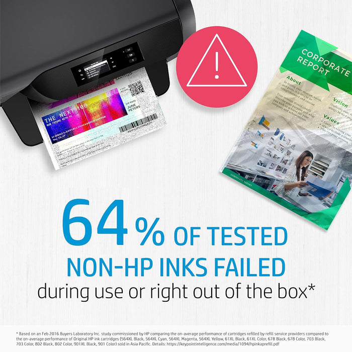 HP 46 Tri-Color Ink Advantage Cartridge
