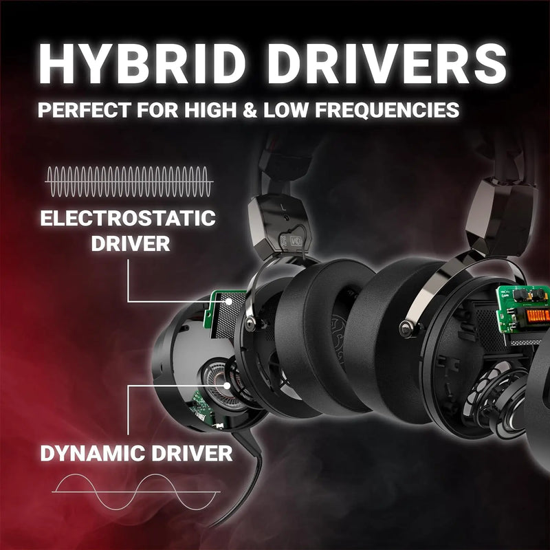 XPG Precog Gaming Headset with Virtual 7.1 Surround Sound Dual Drivers XPG