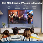 UGREEN 1M 4K@60Hz Braided HDMI 2.0 Cable Male to Male Round 18Gbps Ethernet UHD TV Monitor Xbox PS5 PS4 Blu-ray Gold 40408 Ugreen