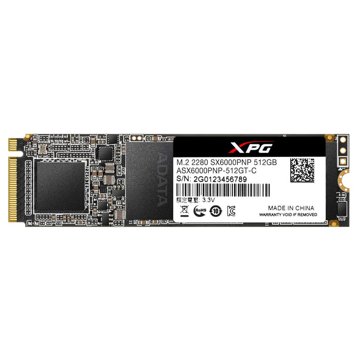 Adata XPG SX6000 Pro 512GB M.2 NVMe Solid State Drive