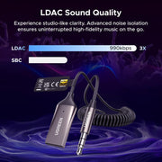 UGREEN BT525 85428 Bluetooth 6.0 LDAC car receiver LDAC sound quality