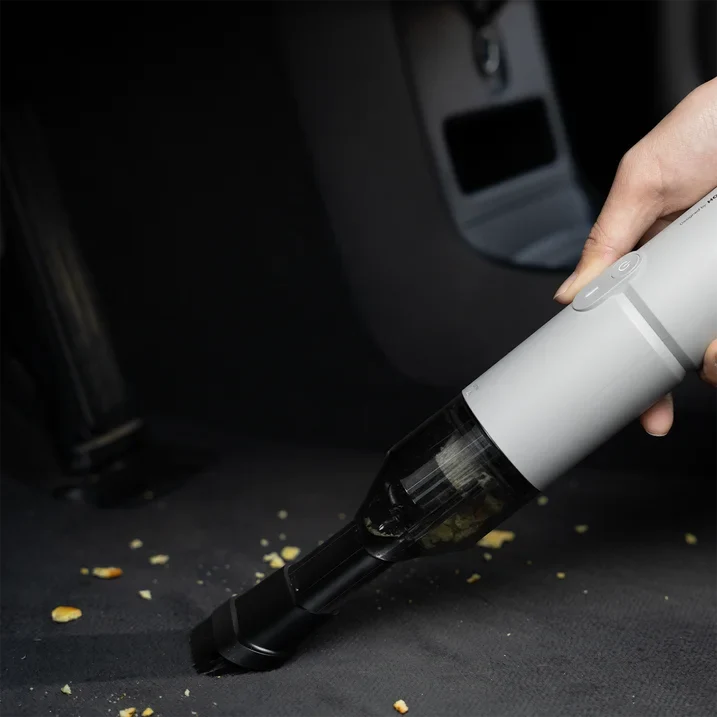 HOTO 4-in-1 Portable Mini Cordless Air Duster & Vacuum | Blow, Vacuum, Inflate & Deflate | Rechargeable High-Power Cleaner for Keyboard, Camera, Car & Home (HOE0018US-S / QWCXA001)
