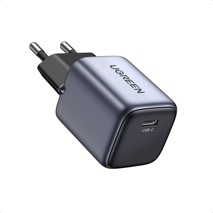 UGREEN 90666 Nexode 30W Mini USB C Charger With GaN Tech For Smartphone, MacBook(Grey)