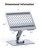 UGREEN 17.3 Inch Laptop Stand Adjustable Foldable Aluminum Ergonomic Riser MacBook Dell HP Lenovo ASUS Notebook 90849 Ugreen