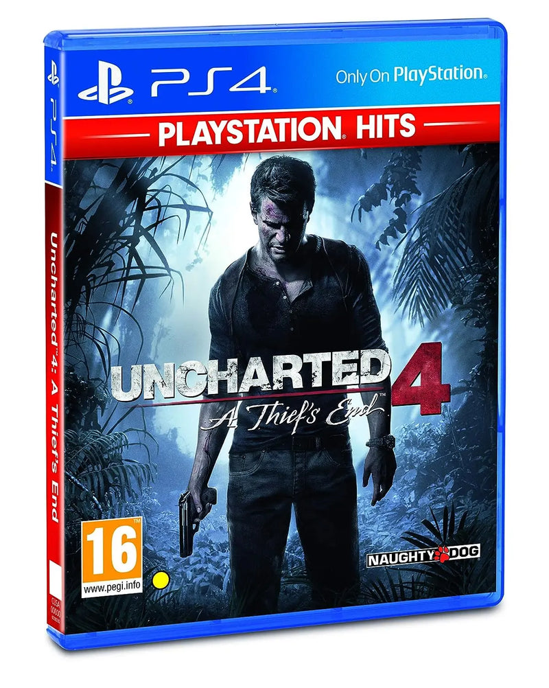 Uncharted 4: A Thief's End Playstation Hits (PS4) - Newer Version Sony
