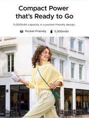 UGREEN MagFlow Air 95931B 5000mAh Qi2 magnetic power bank compact power ready to go