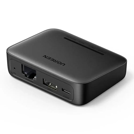 UGREEN USB Print Server Network Printer Adapter Ethernet USB 2.0 LAN Printer Sharing Multiple Users RAW Printers Black 10941 Ugreen