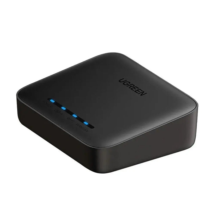 UGREEN USB Print Server Network Printer Adapter Ethernet USB 2.0 LAN Printer Sharing Multiple Users RAW Printers Black 10941 Ugreen