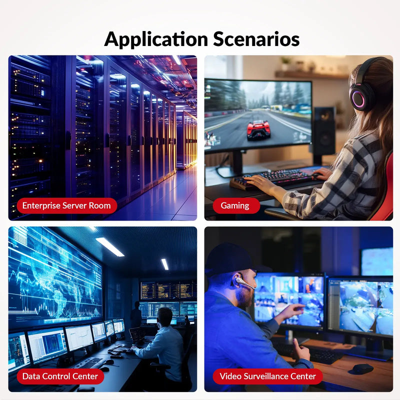 AV Access 4KEX100-KVM-Pro Advanced HDBaseT 3.0 HDMI KVM Extender, Uncompressed 4K@60 up to 100m/330ft, 144/165/240Hz Refresh Rate, Zero Latency AV Access