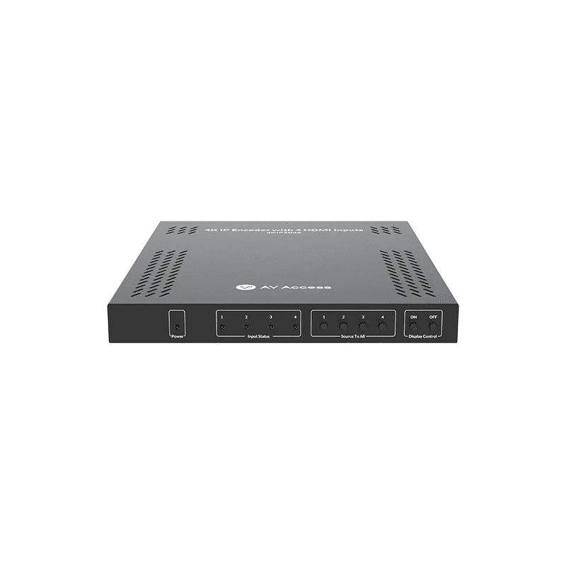 AV Access 4KIP204E 4-Input 4K AV over IP Encoder for HDMI Matrix & 8×8 Video Wall