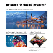AV Access Versatile 1×4 4K HDMI Video Wall Processor with Advanced Bezel Correction, Wide-Screen Support, and Customizable Layouts