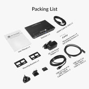 AV Access eShare C30 4K@60Hz Conference Room Docking Station with USB C & HDMI Input, USB 3.0 Hub for Webcam and Speakerphone, BYOM, Plug & Play
