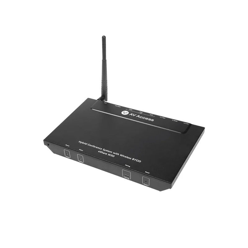 AV Access eShare W50 4K Wireless Presentation System for Video Conferencing, Plug & Play, No Software Required for Screen Sharing