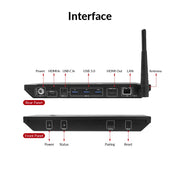 AV Access eShare W50 4K Wireless Presentation System for Video Conferencing, Plug & Play, No Software Required for Screen Sharing