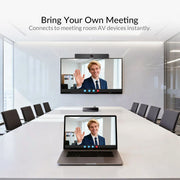 AV Access eShare C30 4K@60Hz Conference Room Docking Station with USB C & HDMI Input, USB 3.0 Hub for Webcam and Speakerphone, BYOM, Plug & Play