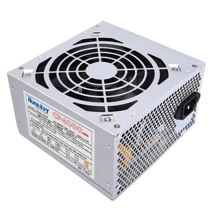 Huntkey CP4000 400Watt Silent ATX12V 2.31 PC Computer Power Supply With 120mm Fan (White)