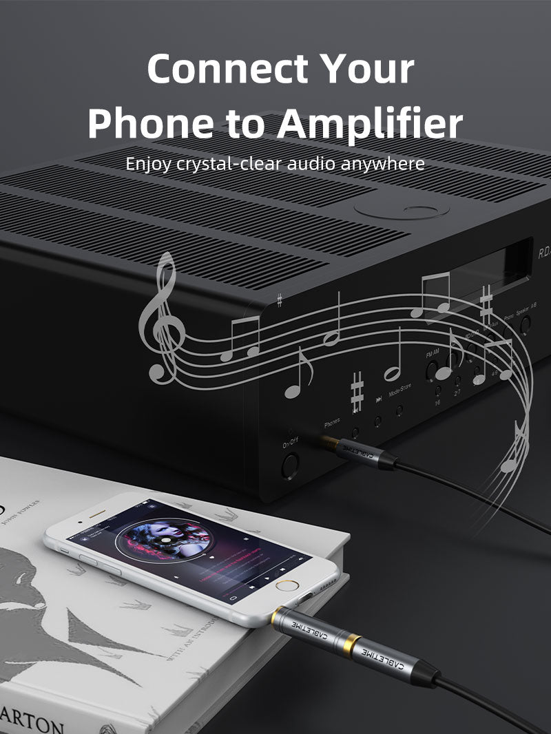 CABLETIME CPA4G compact aluminium audio adapter construction