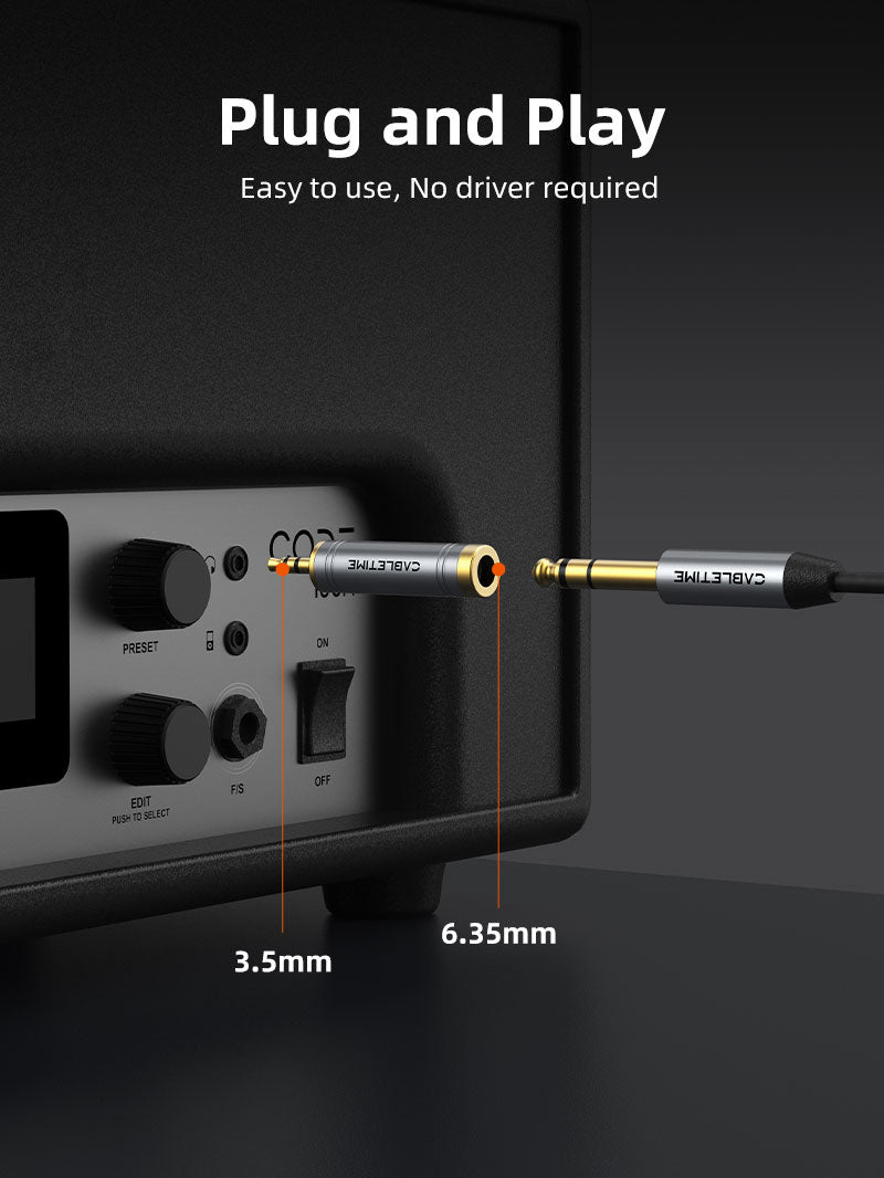 CABLETIME CPA4G practical stereo audio adapter applications