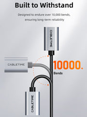 CABLETIME USB extension cable shielding