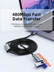 CABLETIME Active USB 2.0 A Male to A Female Extension Cable 5m / 10m / 15m / 20m / 25m / 30m