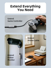 CABLETIME Active USB 2.0 A Male to A Female Extension Cable 5m / 10m / 15m / 20m / 25m / 30m