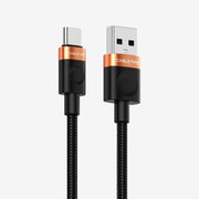 CABLETIME 2A USB-A to USB-C braided cable