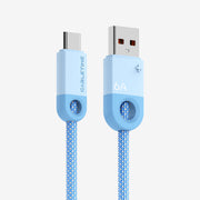 CABLETIME 6A USB-A to USB-C SuperCharge cable in blue