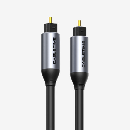 CABLETIME premium Toslink digital optical audio cable CT-AV380-P04GN-S