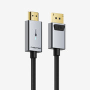 CABLETIME premium DisplayPort to HDMI cable supporting 4K at 60Hz CT-AV585-P02G4K60-S