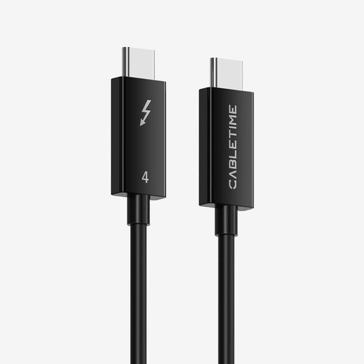 CABLETIME Thunderbolt 4 Cable USB-C to USB-C 8K 60Hz