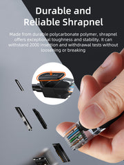 CABLETIME Cat6 UTP RJ45 Gigabit Ethernet Network Cable, 0.5m–40m