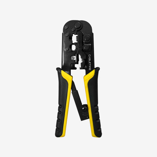 CABLETIME RJ45 Cat5 Cat6 Cable Crimping Tool for Ethernet & Telephone Cables