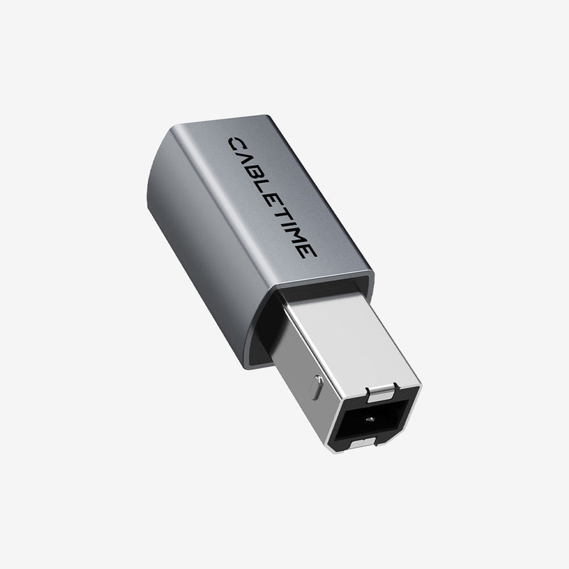CABLETIME USB-C Female to USB-B Male Printer Adapter, 480Mbps